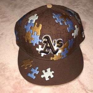 A’s hat